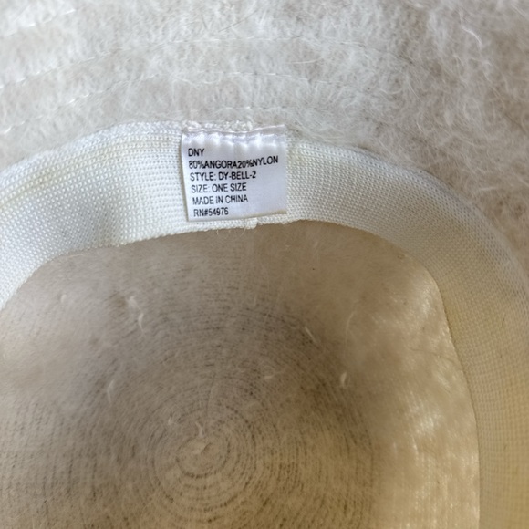 Angora Rabbit Hair Bucket Hat - Picture 5 of 5